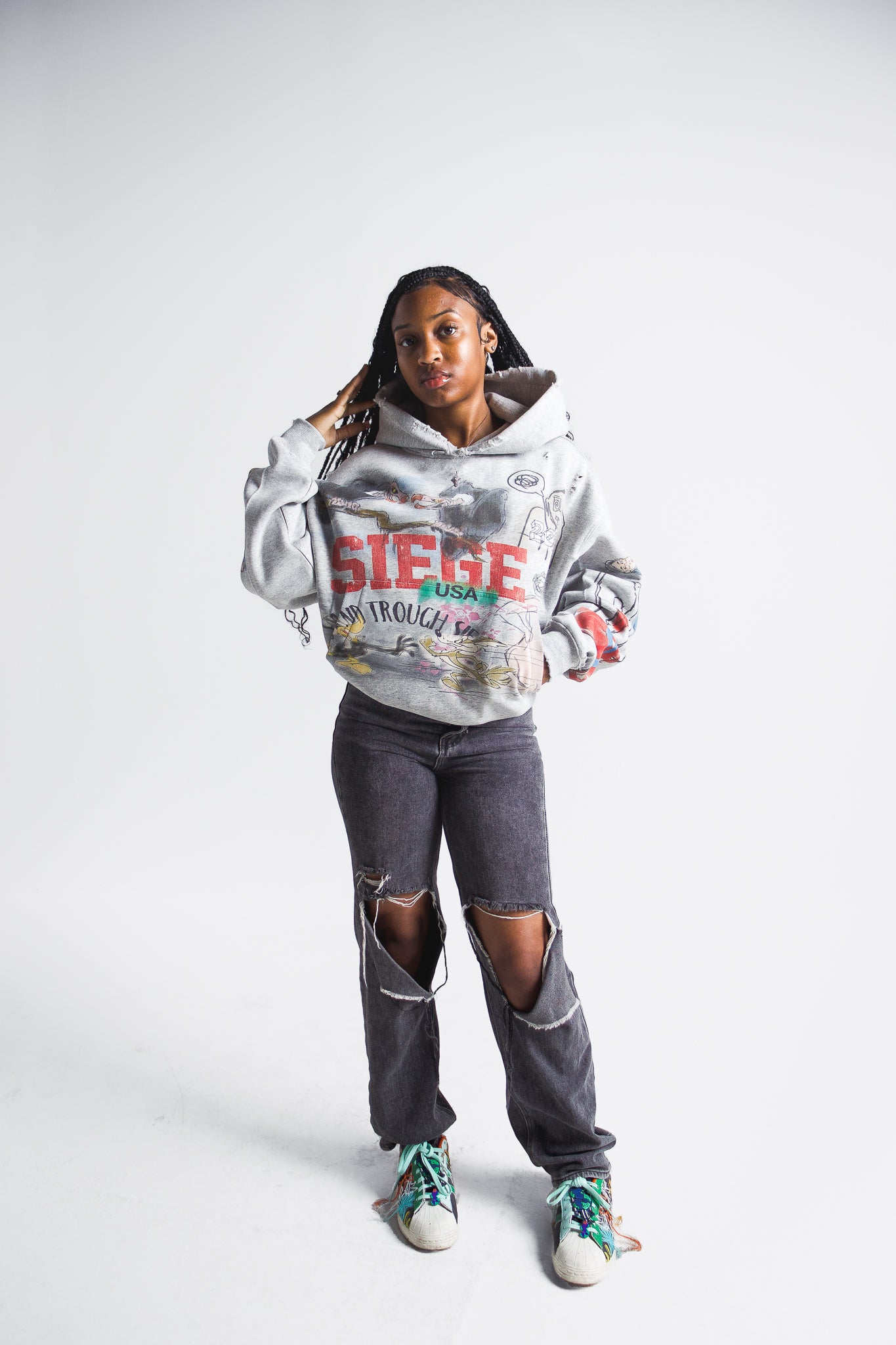 “STAND THROUGH SIEGE” Hoodie